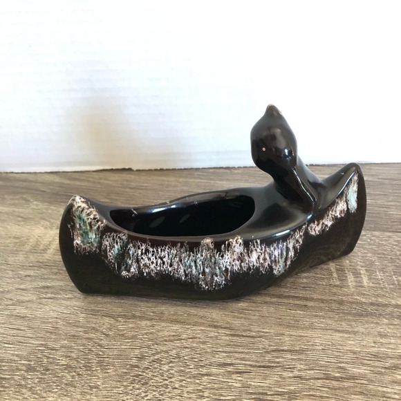 Vtg Drip Glaze Pottery - Picture 2 of 9